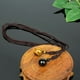 thumbnail image 3 of Pure Natural Tiger's Eye Stone Pendant Necklace - Adjustable Lucky Blessing Beads for Health and Wealth, 3 of 4