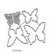 thumbnail image 2 of Troqueles metálicos de mariposa para scrapbooking, 4 piezas, 2 of 8