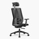 thumbnail image 5 of Silla Oficina One con cabecero Negro, 5 of 8
