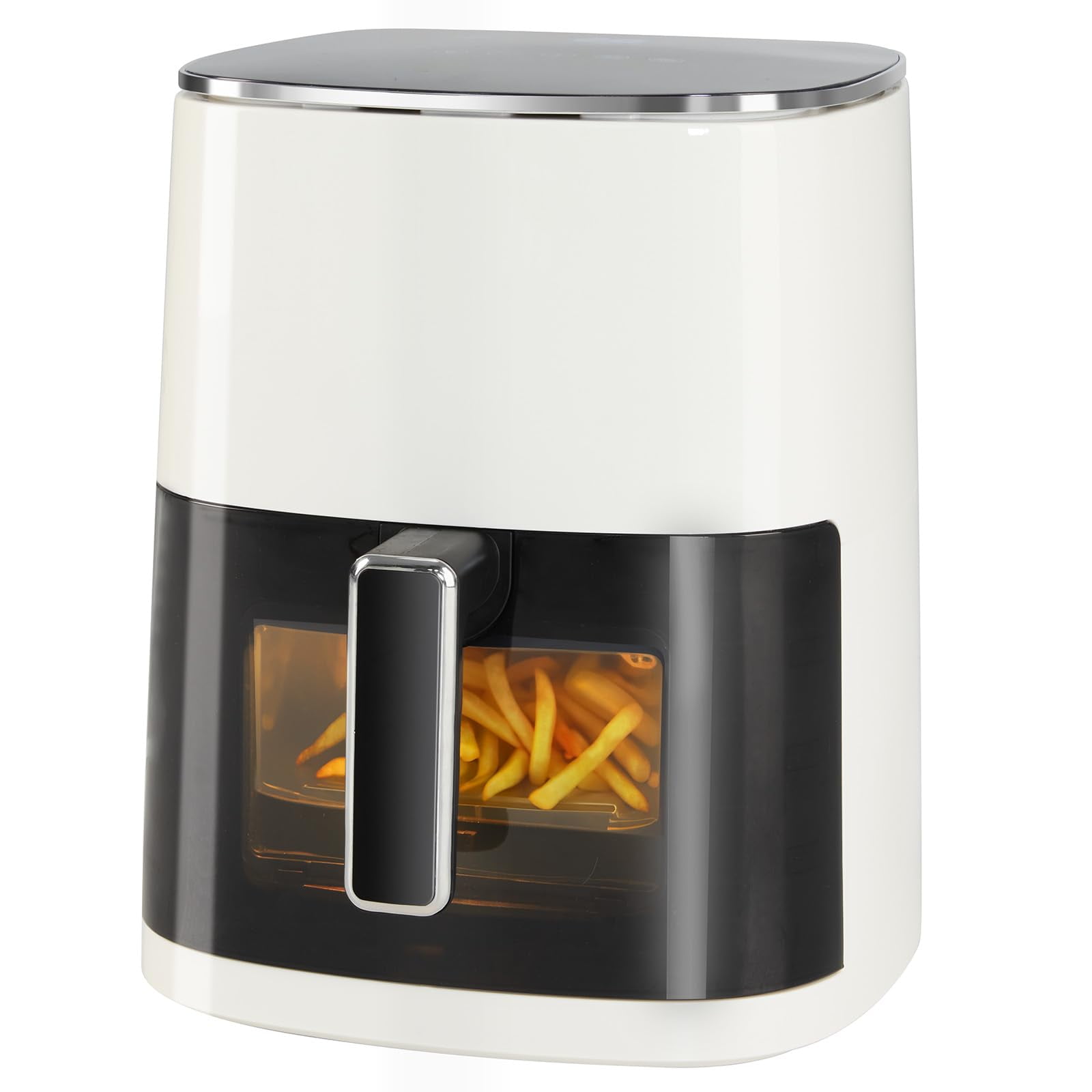 Freidora Olixis 6l 12 En 1 400f Con Ventana Blanca