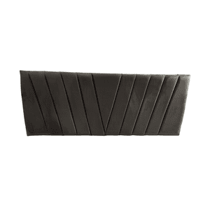 Importclick - Respaldo Elegante 1 Plaza Capitone 105X60 Cm Gris Oscuro Lino