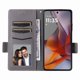 thumbnail image 2 of Funda Cartera para Motorola MOTO G75 Tapa Flip con Ranuras y Soporte Gris, 2 of 5
