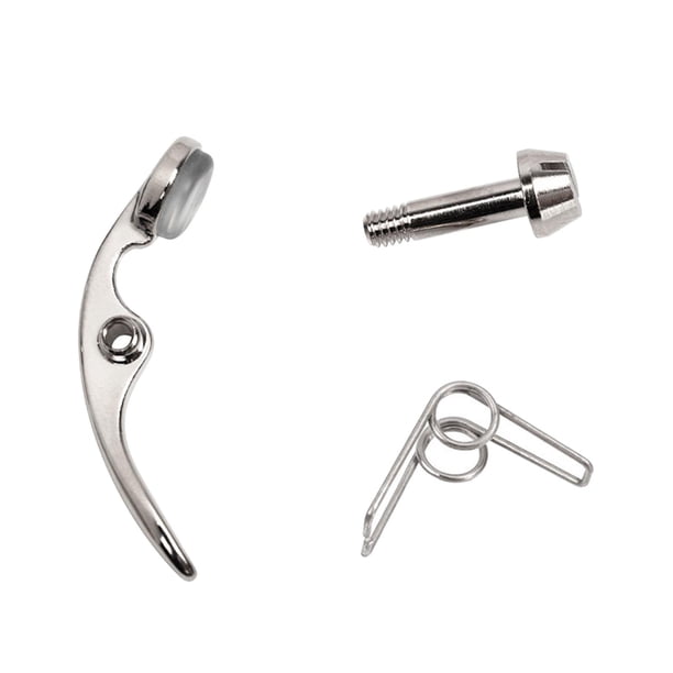 Accesorios para kits de reparación de válvulas de llaves de agua de trompeta, piezas de repuesto portátiles, con tornillos de resorte para reparación S