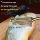 thumbnail image 2 of Cepillo de escama de pescado con diente de sierra dentado de latón y mango de madera ergonómico - elimina fácilmente las balanzas de pescado sin agitación o desorden, 2 of 3