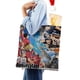 thumbnail image 4 of Haikyuu Bolso de tela con estampado de lienzo para mujer, bolsa de compras reutilizable y estética, con cremallera interior, regalo para mujer,40*40cm., 4 of 6