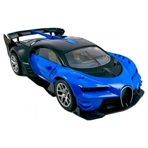 Genérico - Auto A Control Remoto Tipo Bugatti Recargable Azul
