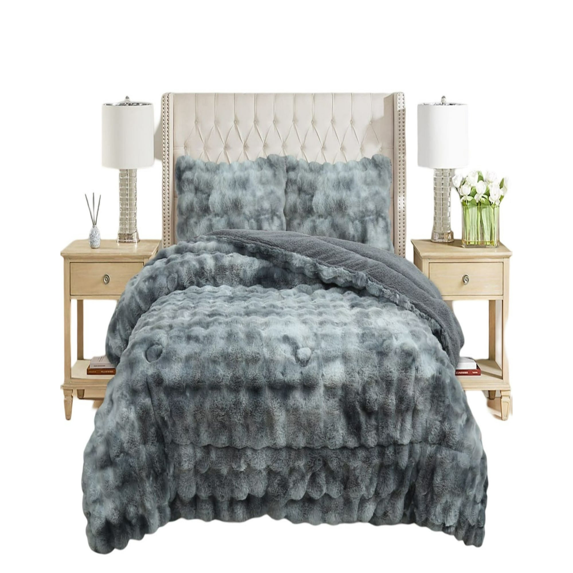 Genérico - Plumón Chiporro 2 Plazas Piel De Oveja Peludo A1