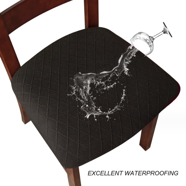Fundas impermeables para sillas de comedor, de cocina y de comedor (4 unidades)