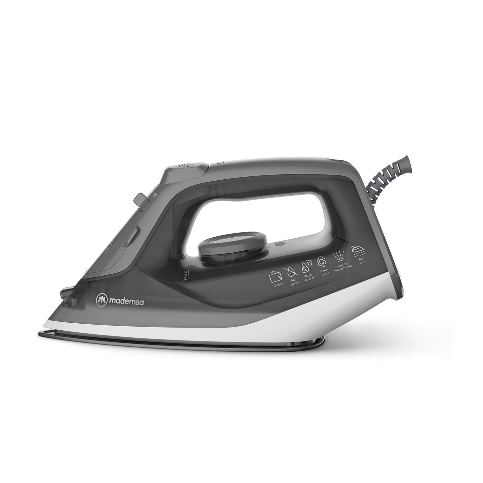 Plancha a Vapor MIR20 1500W Gris