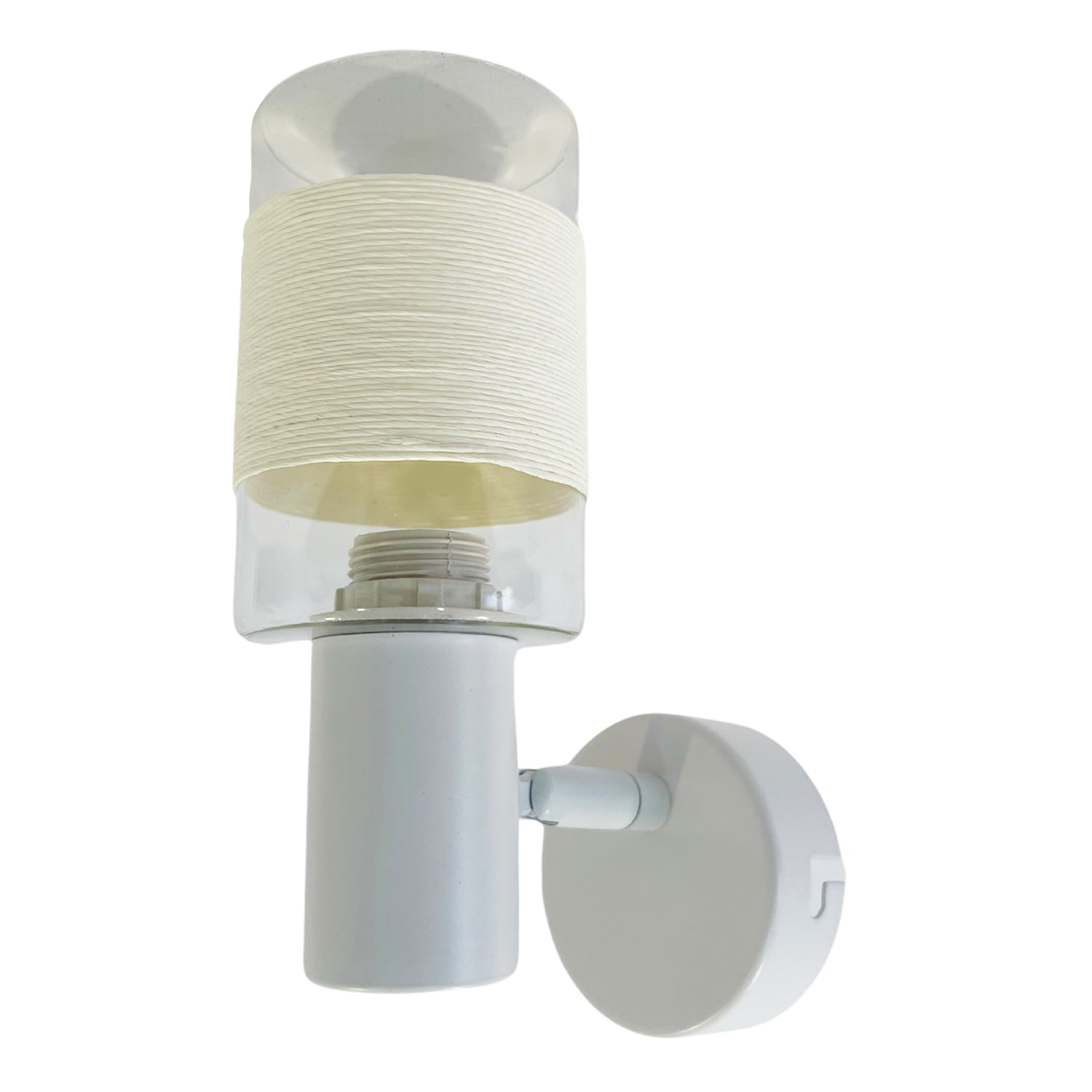 Genérico - Foco Apliqué Sobrepuesto Simple E-14 Zaurak Blanco Ampolleta Cálida