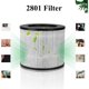 thumbnail image 3 of Pack de 2 filtros de reemplazo 2801 compatibles con Bissell MyAir, 3 of 3