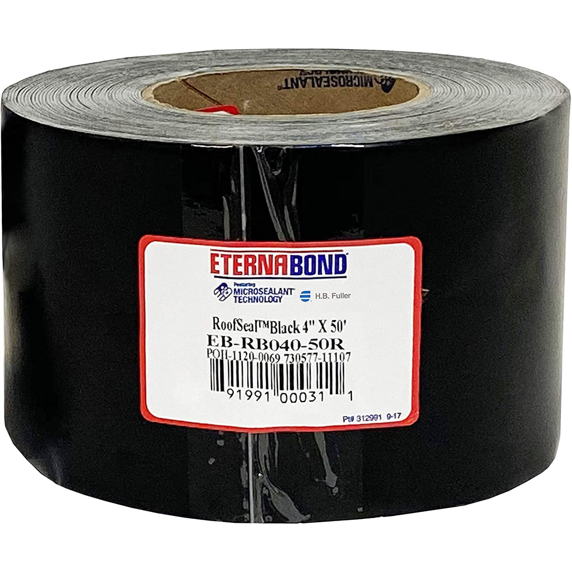 Cinta De Reparación De Juntas De Techo Eternabond Roofseal, Negra, 4 Cm X 15 M