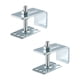 thumbnail image 2 of 2x Clips De Fregadero De Montaje Inferior Clips De Lavabo De Cerámica Para Encimera De Baño Cocina A, 2 of 5