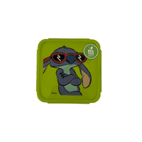 Disney - Portasandwich Hermético 500Ml Infantiles Stitch Verde