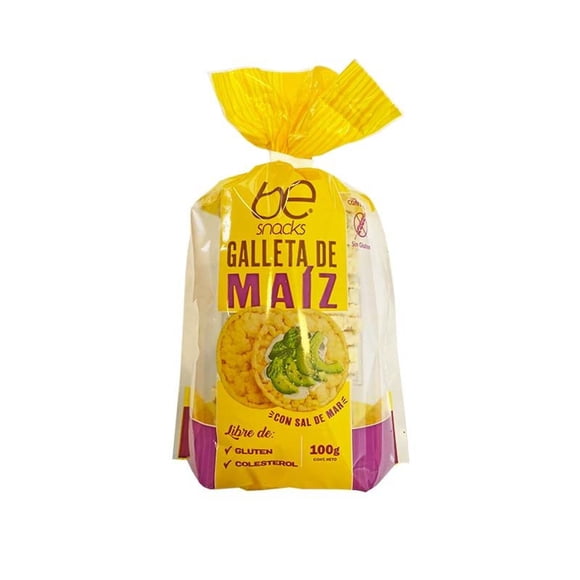 Galleta De Maíz Con Sal De Mar, 100 g