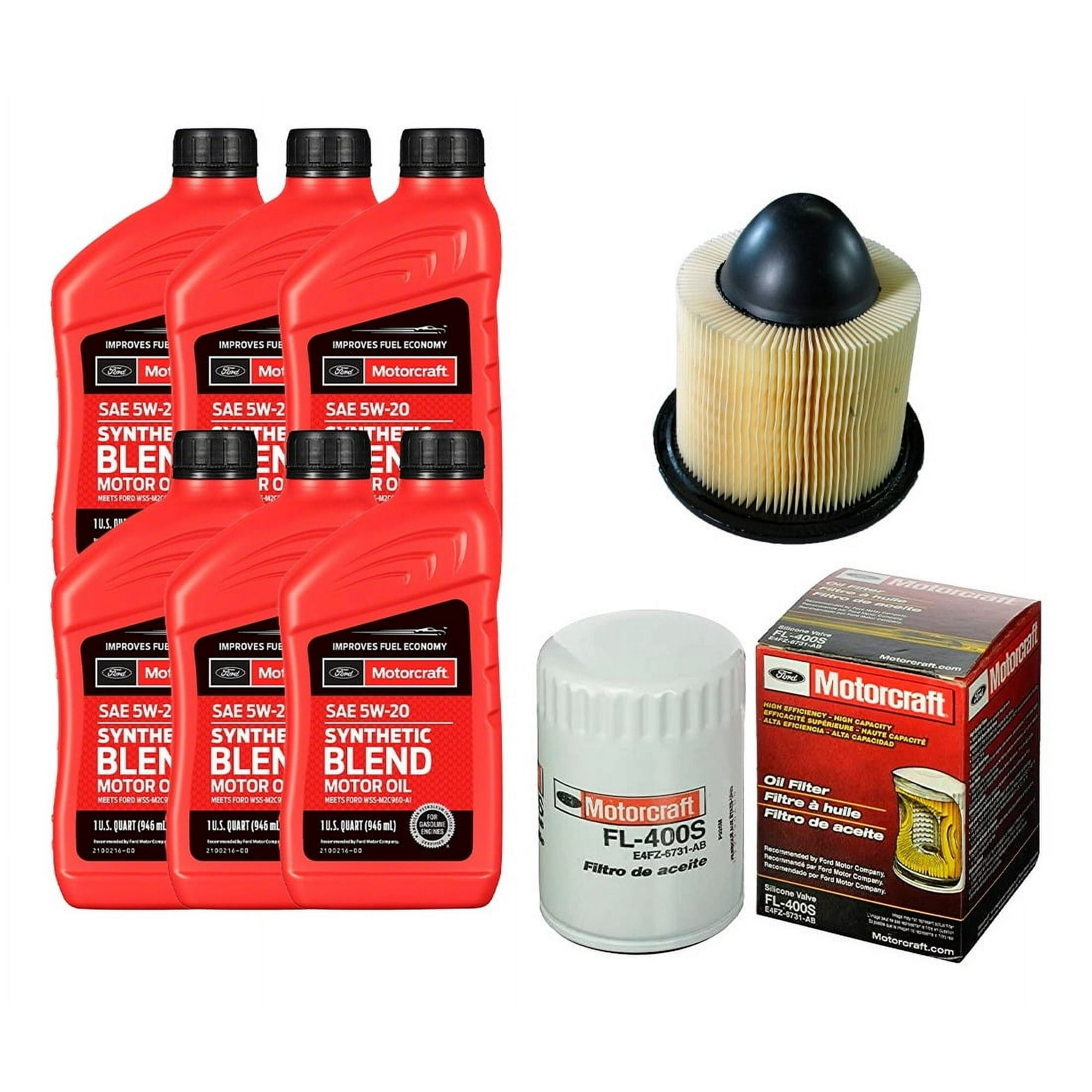 Kit Ford F150 Motorcraft Filtro Aceite+aire+aceite Motor 4,2