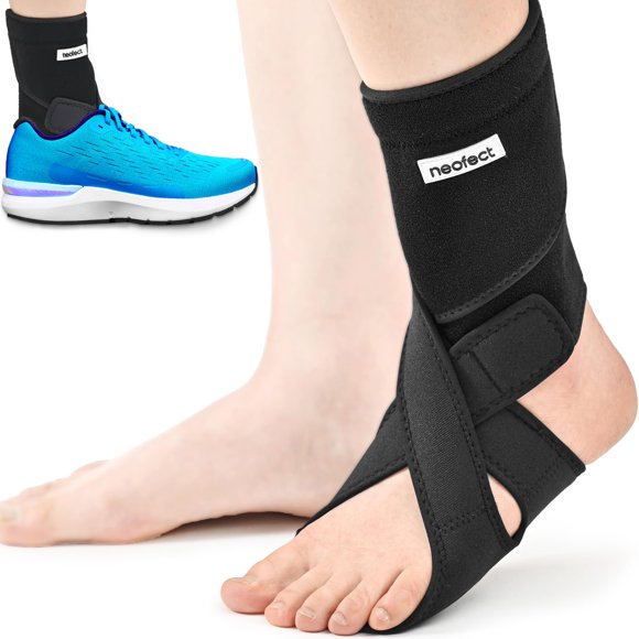 Férula AFO NEOFECT Ajustable – Pie Izquierdo, Talla Grande, Transpirable
