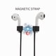 thumbnail image 2 of Correas magnéticas antipérdida para AirPods Ansumg, silicona colorida, 2 of 7