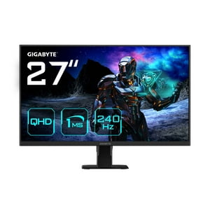 Monitor Gamer Gigabyte Gs27Q X 27"" Qhd Ips, 240Hz, 1Ms, Freesync Premium