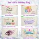 thumbnail image 4 of Bolsa de lona Legigo LG-DIY, 24 unidades, 21 x 13 cm, color beige con cierre, 4 of 7