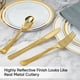thumbnail image 5 of Juego de cubiertos desechables de plástico FOCUSLINE 300 Gold, 5 of 7
