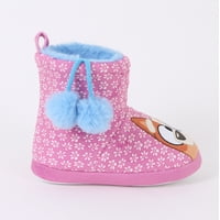 Pantufla Bota Niña Invernal Flores Rosado Bingo & Bluey
