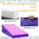 thumbnail image 3 of Esterilla de gimnasia FDW, tapete de yoga inclinado con superficie antideslizante, 3 of 6