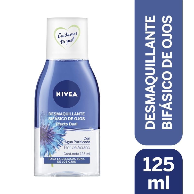 Nivea - Desmaquillante Bifásico De Ojos Botella 125 Ml
