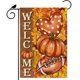 thumbnail image 1 of Bandera de jardín ZAEW 30 × 46 cm Calabaza y fútbol – Decoración otoñal, 1 of 7