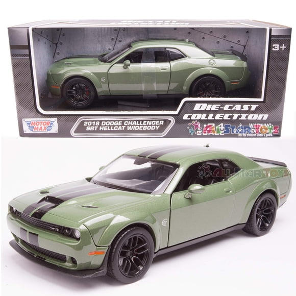 Modelo de coche fundido a presión Motor Max 2018 Dodge Challenger SRT Hellcat