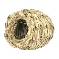 Ioensy - Colgando Paja Jaula Cama Hideaway Hut Rabbit Grass House Para Hedgehog Bunny