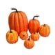 thumbnail image 5 of 7 piezas de calabazas falsas, modelo de accesorios de espuma de para Halloween, pequeñas calabazas de simulación realistas para bricolaje, modelo para Naranja, 5 of 5