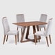 thumbnail image 1 of Comedor Avena 135 Cm + 4 Sillas Megan Gris, 1 of 13