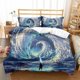 thumbnail image 1 of Black Red Little Boy Golden Ringsgol Quilt Duvet Cover Set Soft Bedding Kids3-Piece Bedding Set, 1 of 5