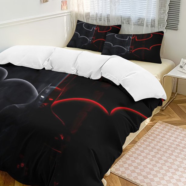 Batman 3-Piece Bedding Set Soft Warm And Comfortable Bed Set