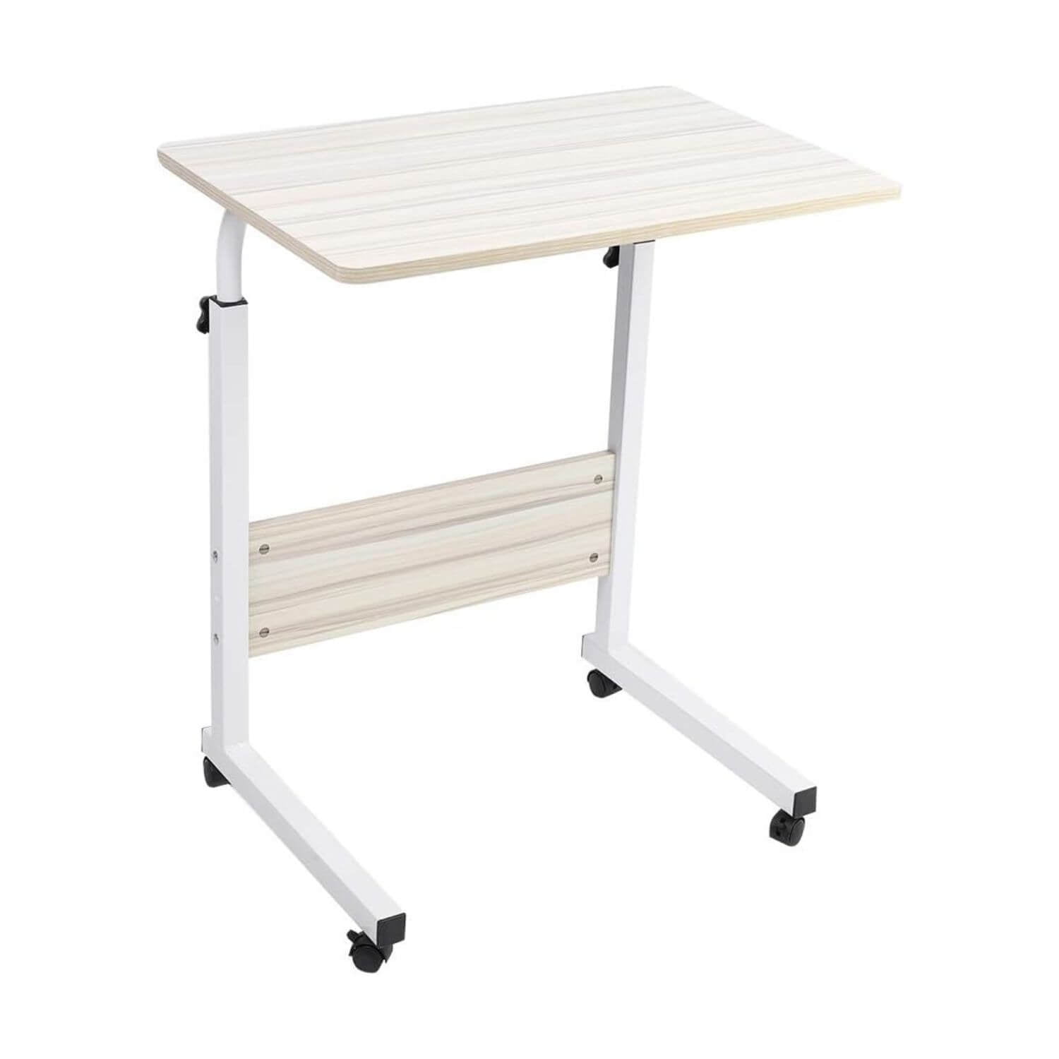 Concepts Life - Mesa Escritorio De Madera Con Ruedas