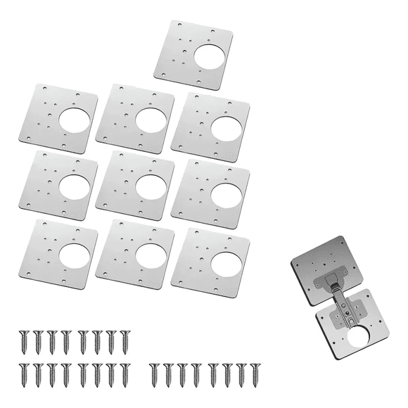 Herramienta Montaje Armario Muebles Reparación Bisagra 10 pcs