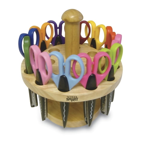 Set De 12 Bordeadoras De Papel Decorative Scissors School Smart