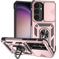 Estuche Gangxun Para Samsung Galaxy S24 Plus, Soporte Giratorio 360°, Estilo Mecánico Y Magnético