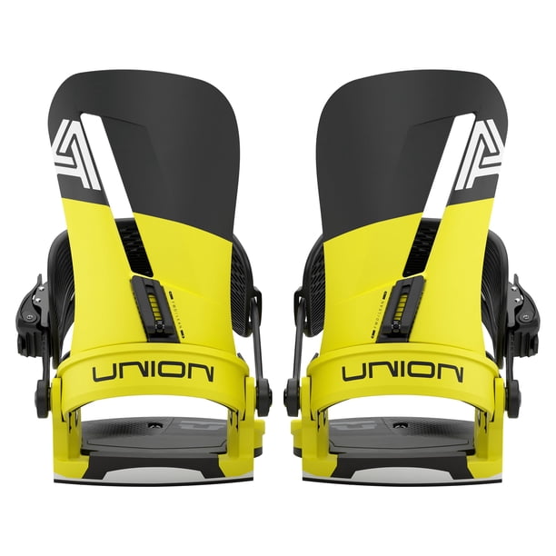 Fijaciones de snowboard Union Atlas para hombre (Hype Yellow, M