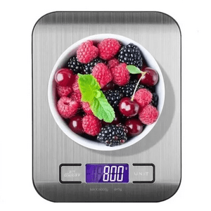 Genérico - Pesa Digital Cocina Acero Inoxidable 5Kg