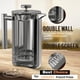 thumbnail image 2 of Cafetera French Press 1 75l De Acero Inoxidable, 2 of 6