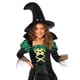 thumbnail image 1 of Disfraz Leg Avenue para niñas, libro de cuentos con forma de bruja, talla M, negro y verde, 1 of 5