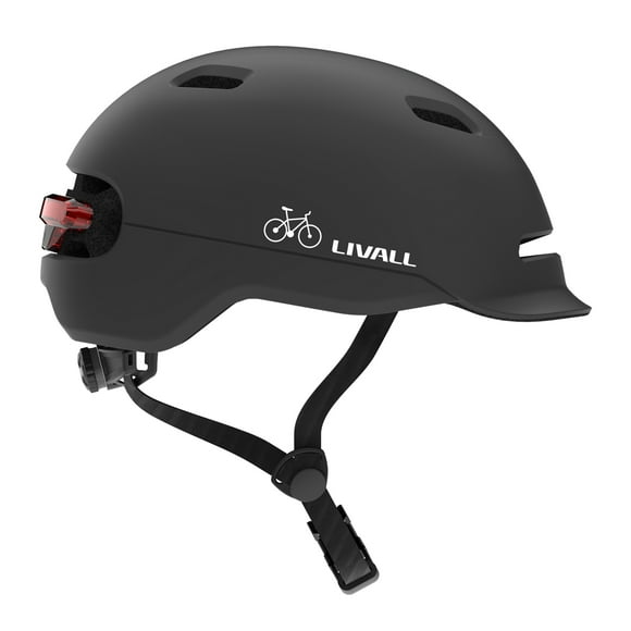 Casco inteligente LED C20 Talla M Negro