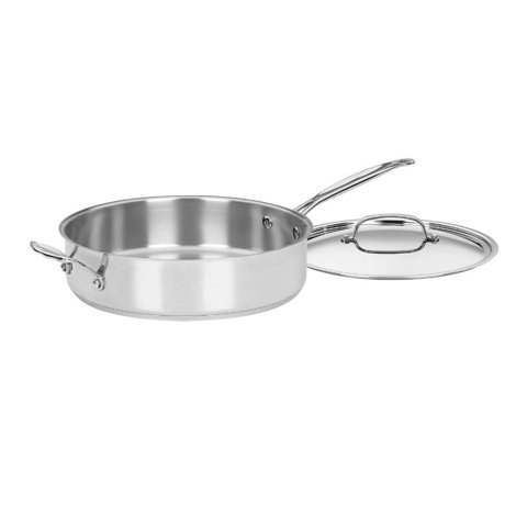Sartén Cuisinart Chef'S Classic De Acero Inoxidable, 5,5 L