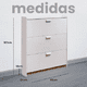thumbnail image 2 of Zapatera Organizadora Blanco, 2 of 3