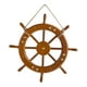 thumbnail image 2 of Volante De Barco Rueda De Barco De Madera Para Decoración De Tema Costero, 2 of 5