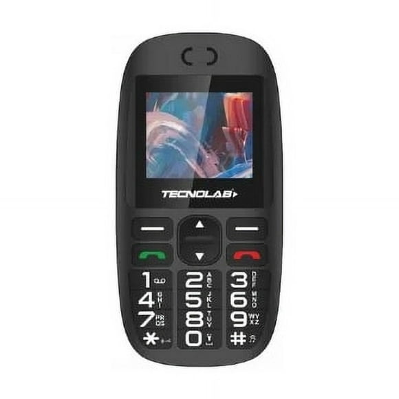 Celular Senior 4g Boton Sos Tecnolab 1.7 Tl486bk