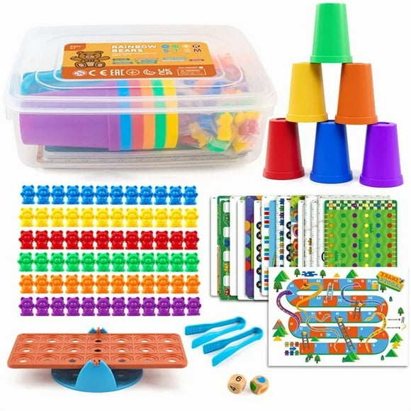 Juego Didactico Chutes And Ladders Osos Cognicion