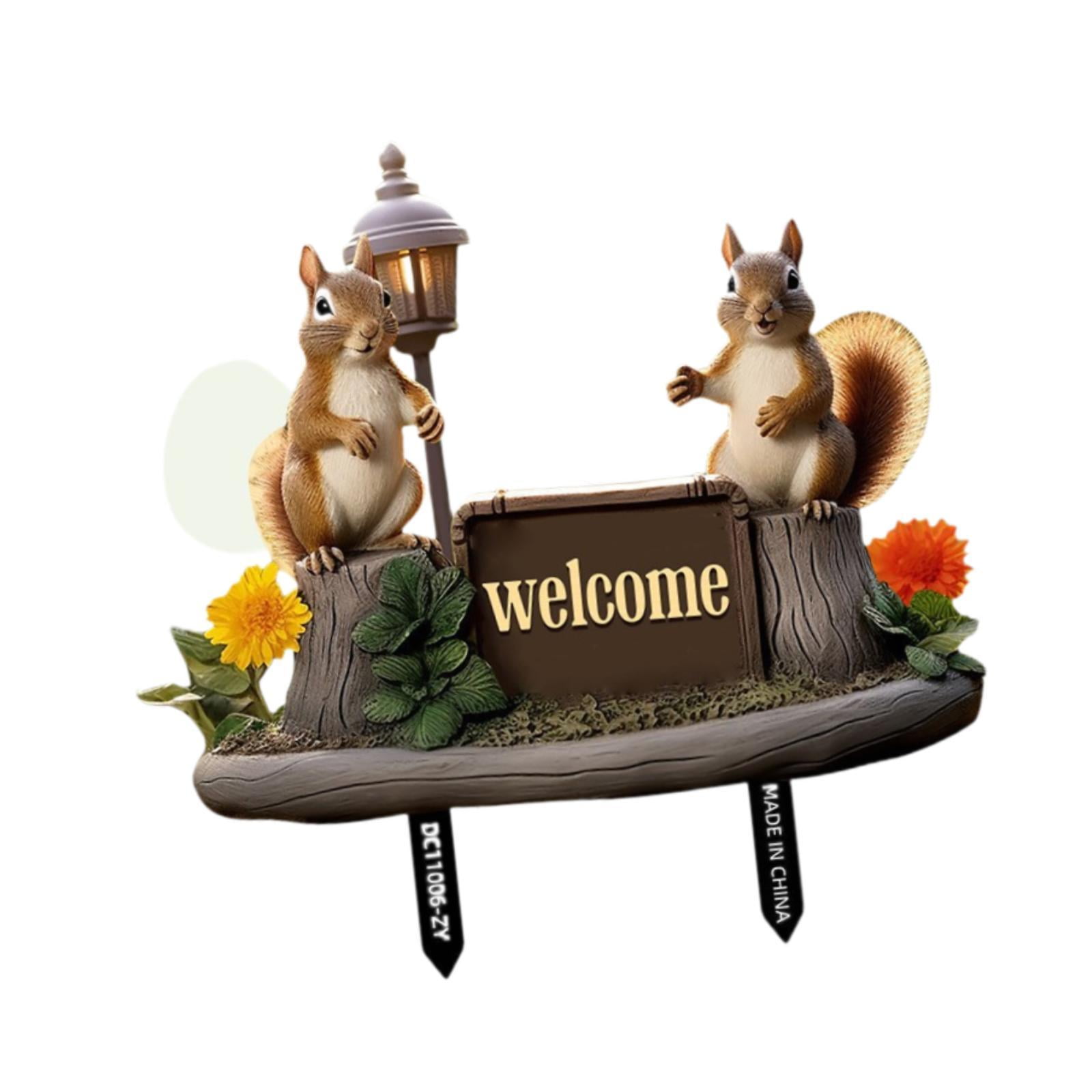 Bothyi - Estaca De Jardín Acrílica Decorativa 2d Plana, Señal De Bienvenida Para Porche, Patio Y Camino